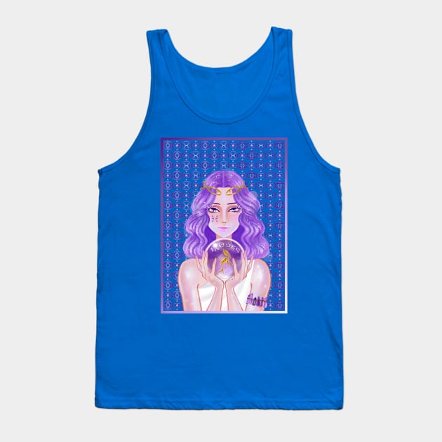 Pisces Amethyst Tank Top by amadeuxway